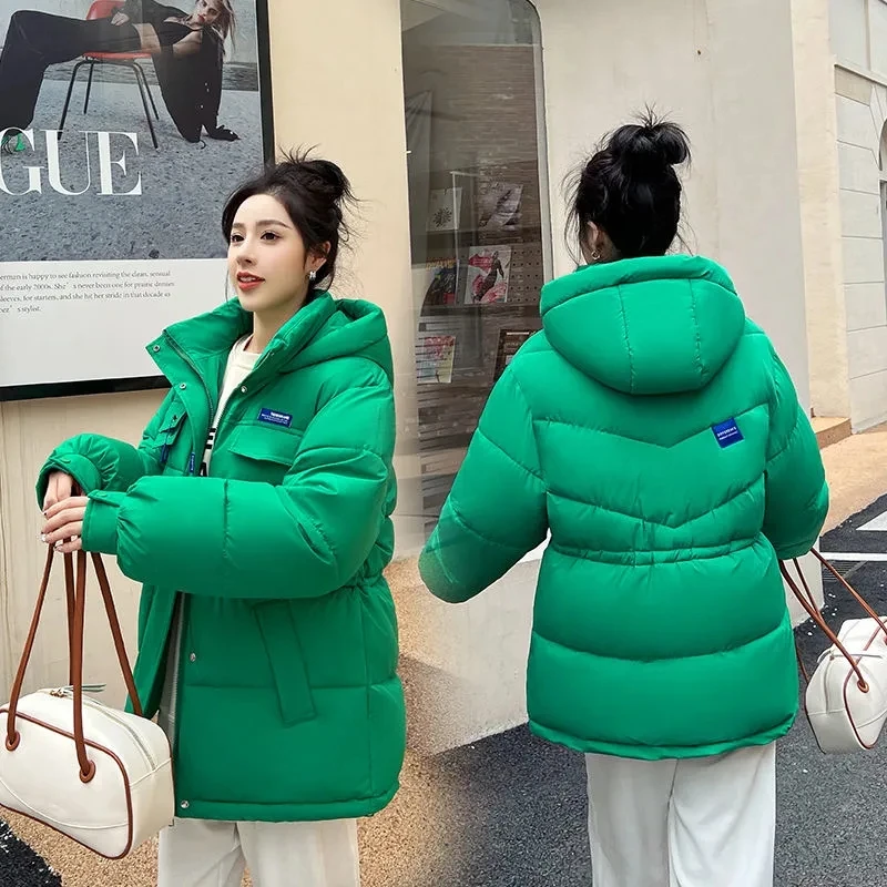 Women Winter Down Padded Jacket 2023 New Cotton Padded Jacket Klein Blue Loose Hooded Parkas Coat Warm Thick Female Cotton Coat
Women Winter Down Padded Jacket 2023 New Cotton Padded Jacket Klein Blue Loose Hooded Parkas Coat Warm Thick Female Cotton Coat