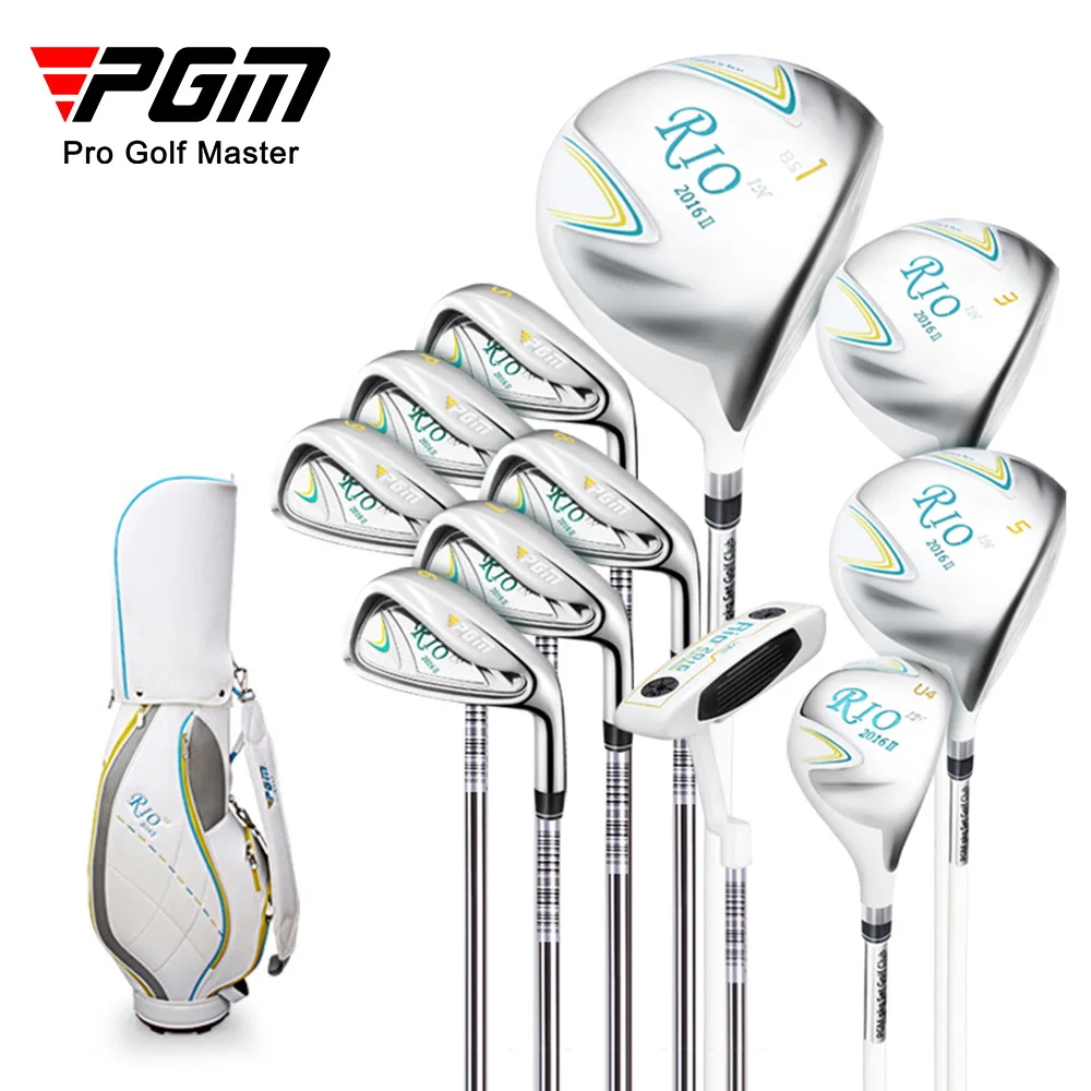 New Ladies Golf Full Set of 11 Clubs and Standard Pack PGM Ladies Junior Scholar Sports Club Full Set of Clubs Gifts
New Ladies Golf Full Set of 11 Clubs and Standard Pack PGM Ladies Junior Scholar Sports Club Full Set of Clubs Gifts