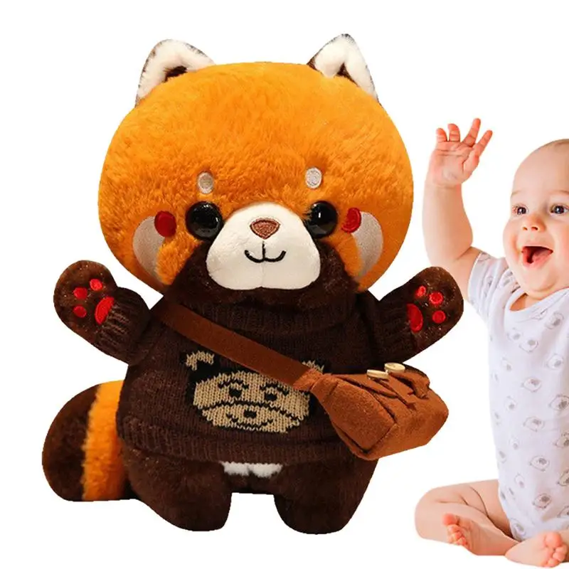 Lesser Panda Stuffed Pillow Stuffed Anime Figure Doll Real Life Red Panda Plush Toy Wild Nature Zoo Model Plush Toy Gift For Kid
Lesser Panda Stuffed Pillow Stuffed Anime Figure Doll Real Life Red Panda Plush Toy Wild Nature Zoo Model Plush Toy Gift For Kid