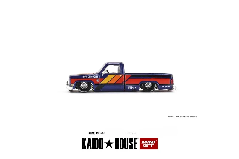 

Мини GT x Kaido 1:64 Silverado KAIDO WORKS V2 литая модель автомобиля
