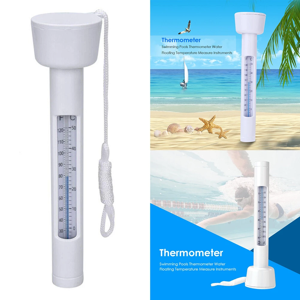 7.28inch Portable Swimming Pools Floating Thermometer 0-50℃ Fountain Spa Thermometer For Water Tests Swimming Pools Hot Spring
7.28inch Portable Swimming Pools Floating Thermometer 0-50℃ Fountain Spa Thermometer For Water Tests Swimming Pools Hot Spring