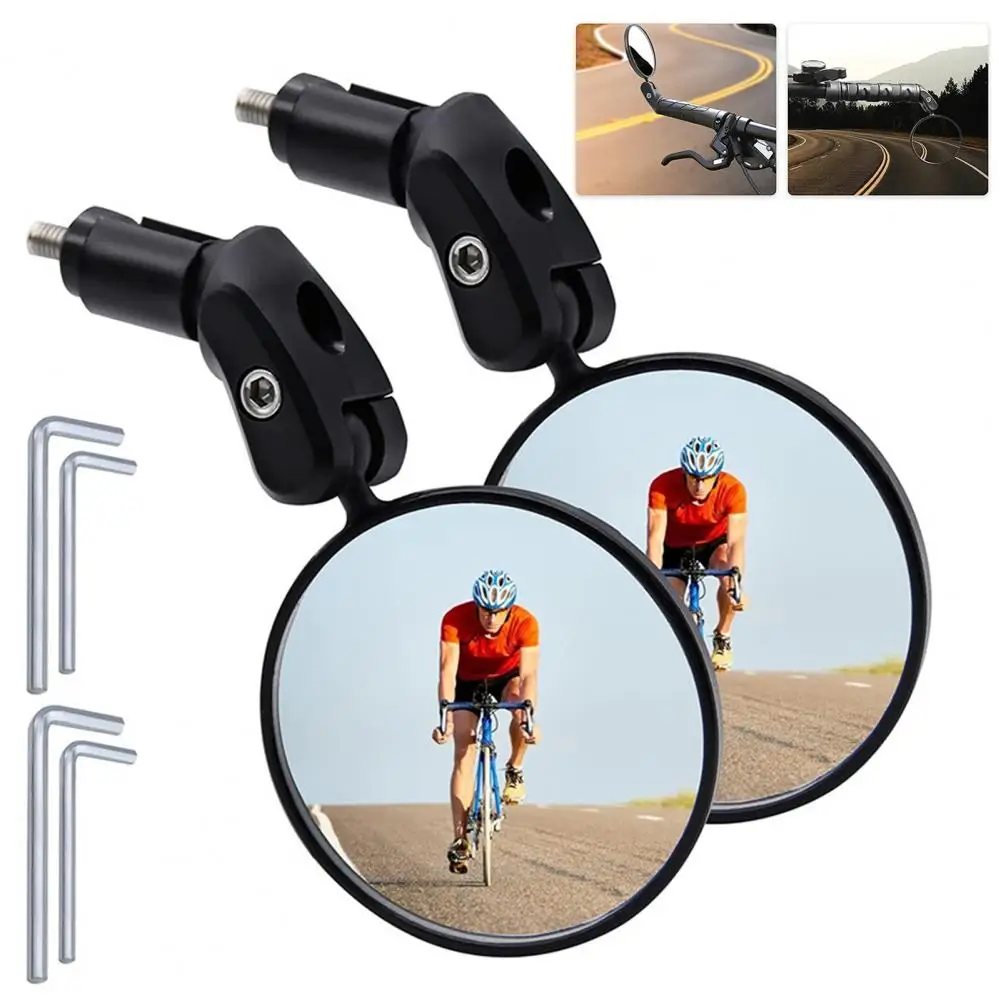 1 Pair Bicycle Rearview Mirrors Convex Lens Adjustable Wider View Cycling Rear View Mirrors Bike Supplies
1 Pair Bicycle Rearview Mirrors Convex Lens Adjustable Wider View Cycling Rear View Mirrors Bike Supplies