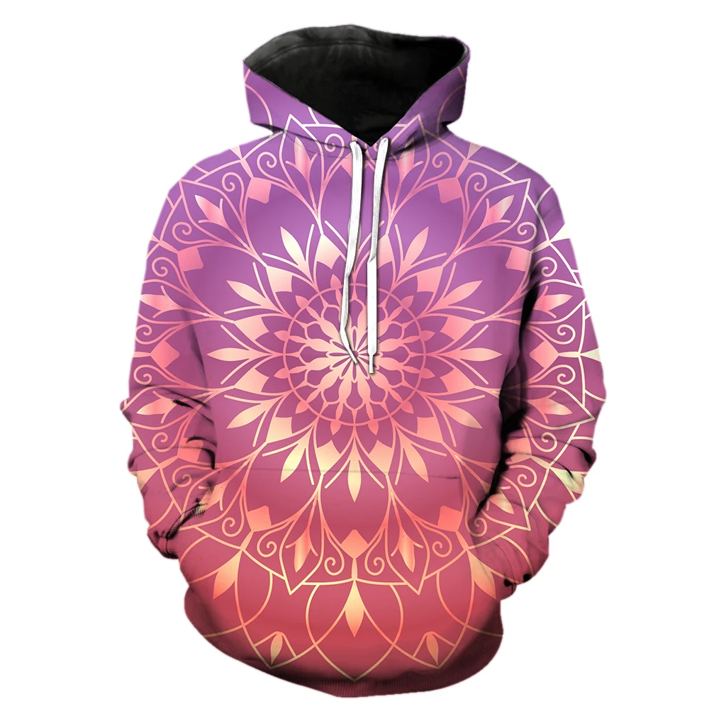 Mandala Men's Hoodies Fashion 3D Printed Long Sleeve With Hood Jackets Cool Spring Tops Hip Hop Oversized Unisex Funny Casual 
Mandala Men's Hoodies Fashion 3D Printed Long Sleeve With Hood Jackets Cool Spring Tops Hip Hop Oversized Unisex Funny Casual