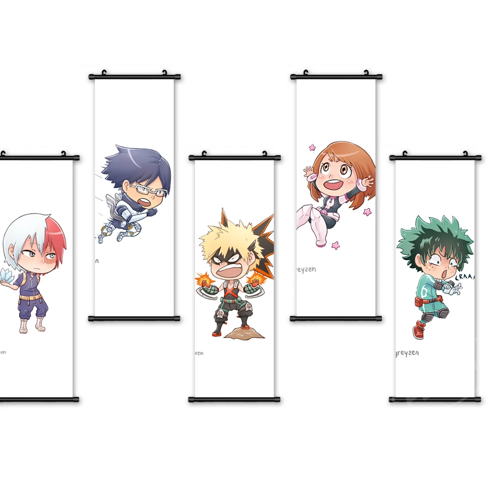 Prints Home Decor Canvas Hanging Painting Wall Art Retro Japanese Anime Modular Pictures For Kids Room My Hero Academia Poster 
Prints Home Decor Canvas Hanging Painting Wall Art Retro Japanese Anime Modular Pictures For Kids Room My Hero Academia Poster