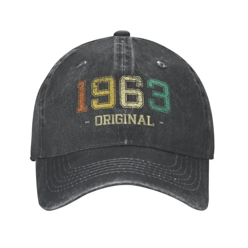 Custom Cotton Retro Original 1963 60 Years Old Baseball Cap Outdoor Men Women's Adjustable Dad Hat Summer
Custom Cotton Retro Original 1963 60 Years Old Baseball Cap Outdoor Men Women's Adjustable Dad Hat Summer