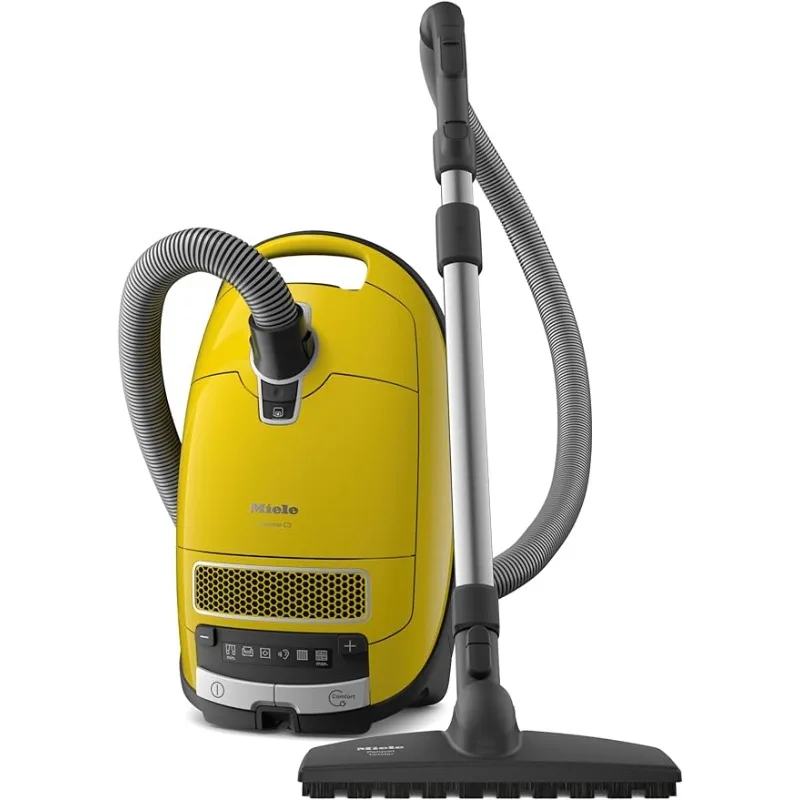 

Curry Yellow Miele 41GFE040USA Complete C3 Calima Canister Vacuum-Corded HEPA Filter