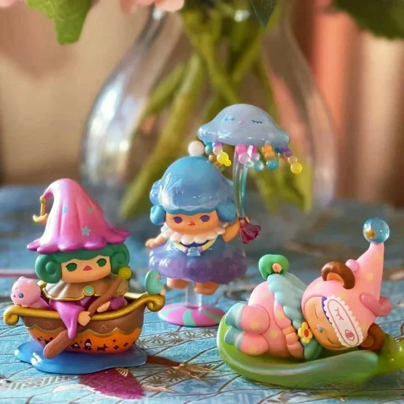 

Cute PUCKY What Are The Fairies Doing Series Figure Doll Fairy Tale Action Figure Room Car Decoration Surprise Gift