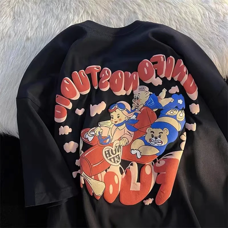 Men's T-Shirt Anime Streetwear Top T Shirt Men Black Short Sleeve Tshirt Women Female Shirts and Blouse Male Harajuku Clothes
Men's T-Shirt Anime Streetwear Top T Shirt Men Black Short Sleeve Tshirt Women Female Shirts and Blouse Male Harajuku Clothes