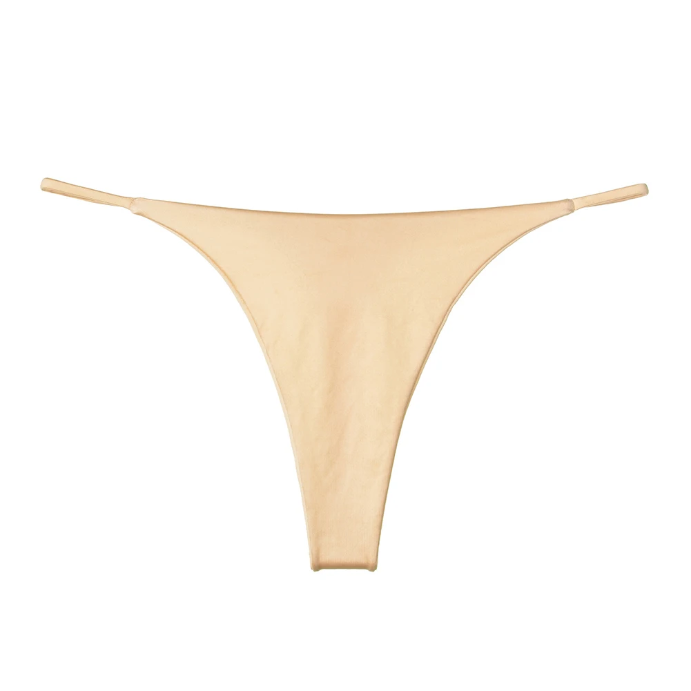 Women Smooth Satin Skin-friendly Sexy Lingerie Seamless G-string Panties Breathable Briefs Underwear Low Waist Bikini Thongs
Women Smooth Satin Skin-friendly Sexy Lingerie Seamless G-string Panties Breathable Briefs Underwear Low Waist Bikini Thongs