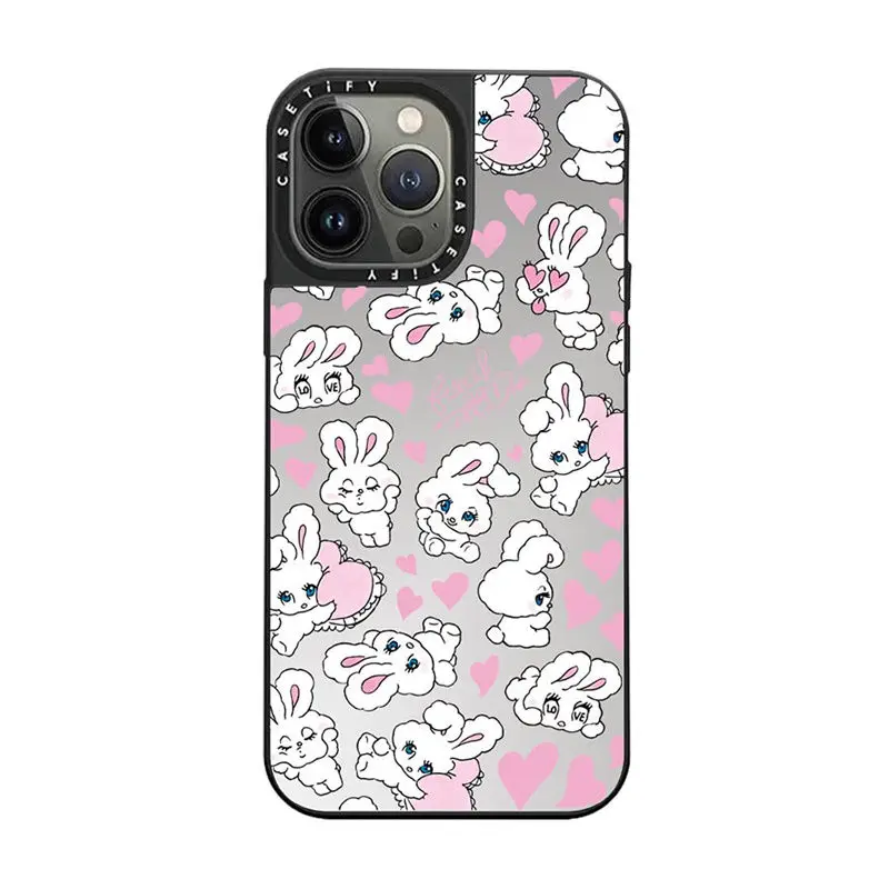 Mirror Love Rabbit IPhone 15 Promax Anti Drop Casetif Phone Case 14/13/Cute Trendy Ins Ph Waterproof And Minimalist Texture
Mirror Love Rabbit IPhone 15 Promax Anti Drop Casetif Phone Case 14/13/Cute Trendy Ins Ph Waterproof And Minimalist Texture