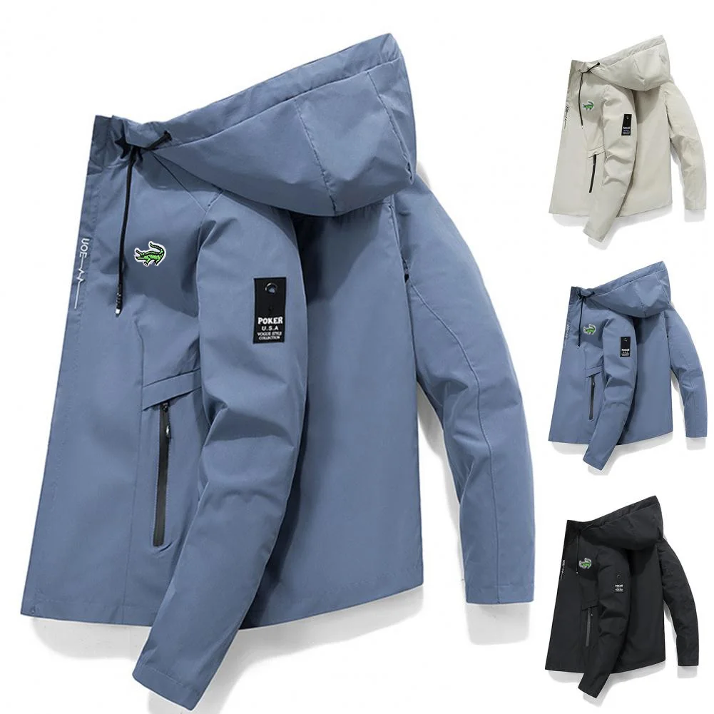 2024 Embroidered CARTELO Spring and Autumn Men's Hooded Casual Zipper Jacket Outdoor Sports Jacket Men's Windbreaker Jacket
2024 Embroidered CARTELO Spring and Autumn Men's Hooded Casual Zipper Jacket Outdoor Sports Jacket Men's Windbreaker Jacket
