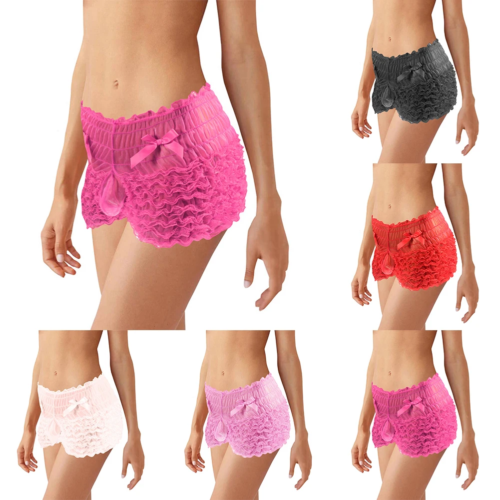 Sexy Men Trunks Lace Girly Briefs Sissy Underwear U Convex Pouch Lingerie Underpants Panties Erotic Intimate Ultra Thin Briefs
Sexy Men Trunks Lace Girly Briefs Sissy Underwear U Convex Pouch Lingerie Underpants Panties Erotic Intimate Ultra Thin Briefs