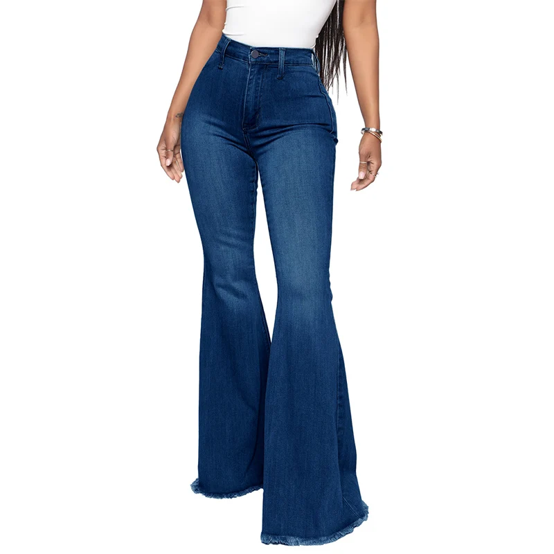 Women High Waist Flared Jeans Elegant Comfortable Commuter Versatile Basic Wide Leg Denim Pants Female Slim Fit Stretch Trousers
Women High Waist Flared Jeans Elegant Comfortable Commuter Versatile Basic Wide Leg Denim Pants Female Slim Fit Stretch Trousers