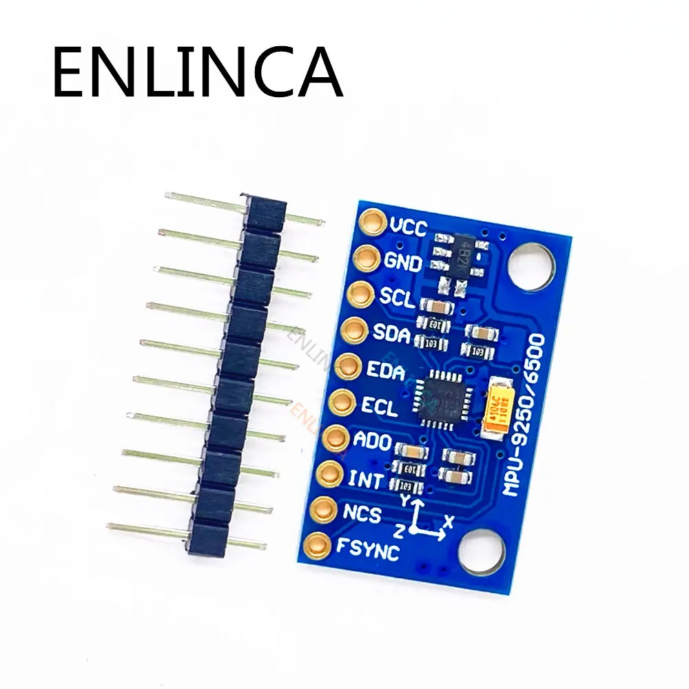 SPI IIC/I2C GY-9250 GY-MPU6500 9-Axis Attitude +Gyro+Accelerator+Magnetometer Sensor Board Module MPU9250 3-5V Power
SPI IIC/I2C GY-9250 GY-MPU6500 9-Axis Attitude +Gyro+Accelerator+Magnetometer Sensor Board Module MPU9250 3-5V Power