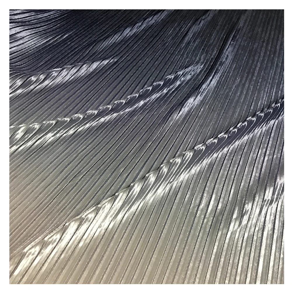 Pleat Fabric 1 meters 150cm 59" width Dark Blue Gray Fading Pleuche Velvet Accordion Pleated Fabric Skirt Dress Sewing Materials
Pleat Fabric 1 meters 150cm 59" width Dark Blue Gray Fading Pleuche Velvet Accordion Pleated Fabric Skirt Dress Sewing Materials