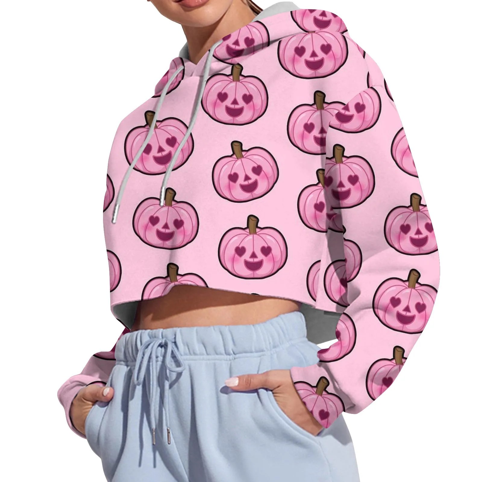 Зимняя женская блузка с длинным рукавом и принтом на Хэллоуин, короткая куртка с капюшоном и кулиской, модный кардиган, свитшот, 문 류
Зимняя женская блузка с длинным рукавом и принтом на Хэллоуин, короткая куртка с капюшоном и кулиской, модный кардиган, свитшот, 문 류