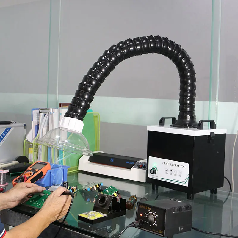 Небольшой припой, очиститель дыма, лазерная маркировка, фильтр дыма, паяльная станция для ремонта, устройство для выхлопа дыма
Небольшой припой, очиститель дыма, лазерная маркировка, фильтр дыма, паяльная станция для ремонта, устройство для выхлопа дыма