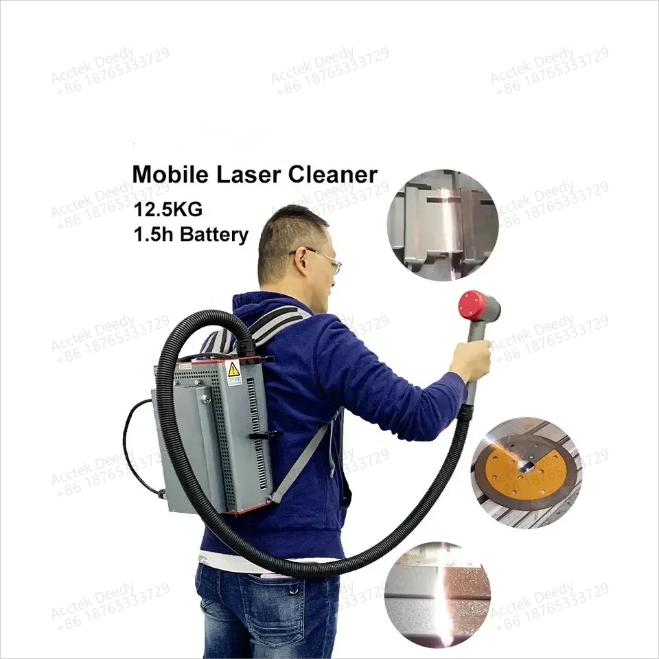 100w Backpack Handheld Pulsed Laser Cleaning Machine Rust Paint Oil Removal Laser Cleaner
100w Backpack Handheld Pulsed Laser Cleaning Machine Rust Paint Oil Removal Laser Cleaner