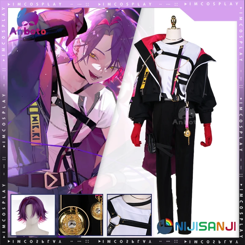 Nijisanji Cosplay Costume Watarai Hibari Costume Wig Nijisanji Voltaction Anime Games Cosplays Performance Clothes Unisex Style
Nijisanji Cosplay Costume Watarai Hibari Costume Wig Nijisanji Voltaction Anime Games Cosplays Performance Clothes Unisex Style