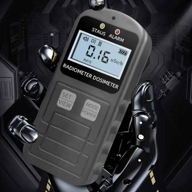 Handheld Portable Nuclear Radiation Detector Household Laboratory Multi-function Radioactive Geigers Counter
Handheld Portable Nuclear Radiation Detector Household Laboratory Multi-function Radioactive Geigers Counter