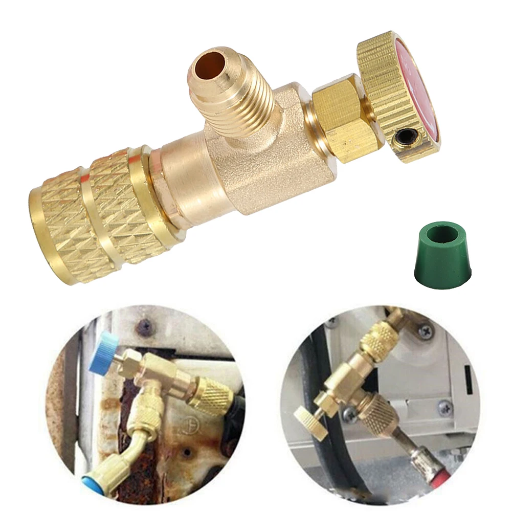 R410A Safety Valve R22 Air Conditioning Adapter Copper Quick Coupler Connector Adapter Male/Famale Thread Liquid Safety Valve
R410A Safety Valve R22 Air Conditioning Adapter Copper Quick Coupler Connector Adapter Male/Famale Thread Liquid Safety Valve