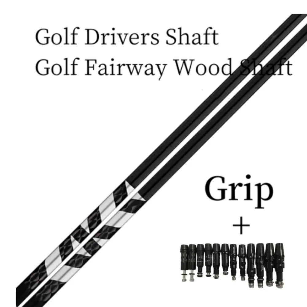 

Golf club shaft FU JI VE US black TR 5/67 R SR S X graphite shaft screwdriver and wooden shaft, free assembly sleeve and grip