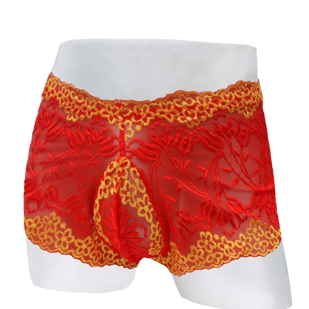 Sexy Men Sexy Erotic Sissy Lace Transparent Lingerie Shorts Clubwear Panties Underwear Underpants Briefs Men's Boxer Shorts
Sexy Men Sexy Erotic Sissy Lace Transparent Lingerie Shorts Clubwear Panties Underwear Underpants Briefs Men's Boxer Shorts