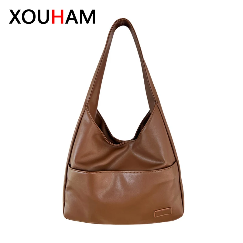 XOUHAM Large Capacity Women Shoulder Bag PU Retro Crossbody Bags Commuting Casual Designe Handbags High Quality Leather Tote
XOUHAM Large Capacity Women Shoulder Bag PU Retro Crossbody Bags Commuting Casual Designe Handbags High Quality Leather Tote