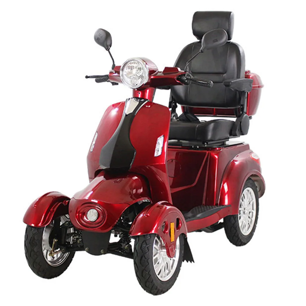 500W Four Wheel Electric Car 60V 20A Mobility Scooter Spring Damping Long Range Strong Electricity High Chassis Vacuum Tire
500W Four Wheel Electric Car 60V 20A Mobility Scooter Spring Damping Long Range Strong Electricity High Chassis Vacuum Tire