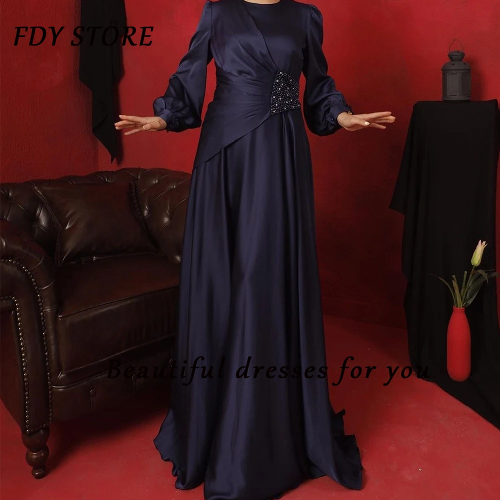 

FDY Store Prom Scoop Neckline Beaded A-line Court Train Zipper Up Evenning Ball-gown Dress Formal Occasion Party for Women