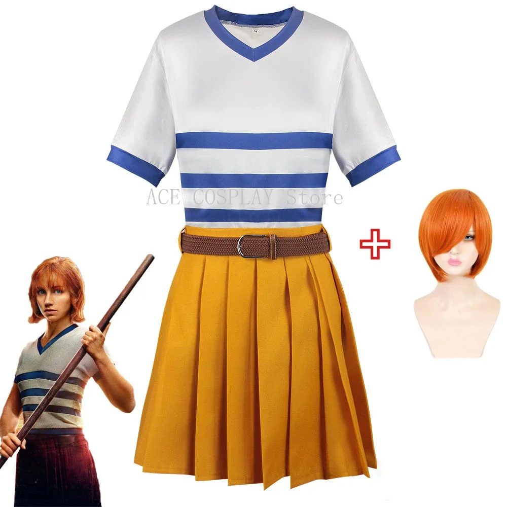 Anime Cosplay Costume Two Years Ago Wig Daily Long Sleeved T-shirt Skirt Full Set Woman Sexy Kawaii Halloween Carnival Suit
Anime Cosplay Costume Two Years Ago Wig Daily Long Sleeved T-shirt Skirt Full Set Woman Sexy Kawaii Halloween Carnival Suit