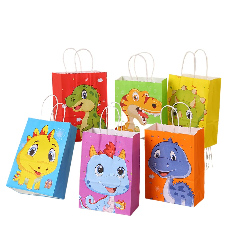 6pcs/Set Paper Dinosaur Gift Bags for Party Baby Shower Packaging Kids Chocolate Bag Birthday Party Favor Candy Box TC098
6pcs/Set Paper Dinosaur Gift Bags for Party Baby Shower Packaging Kids Chocolate Bag Birthday Party Favor Candy Box TC098