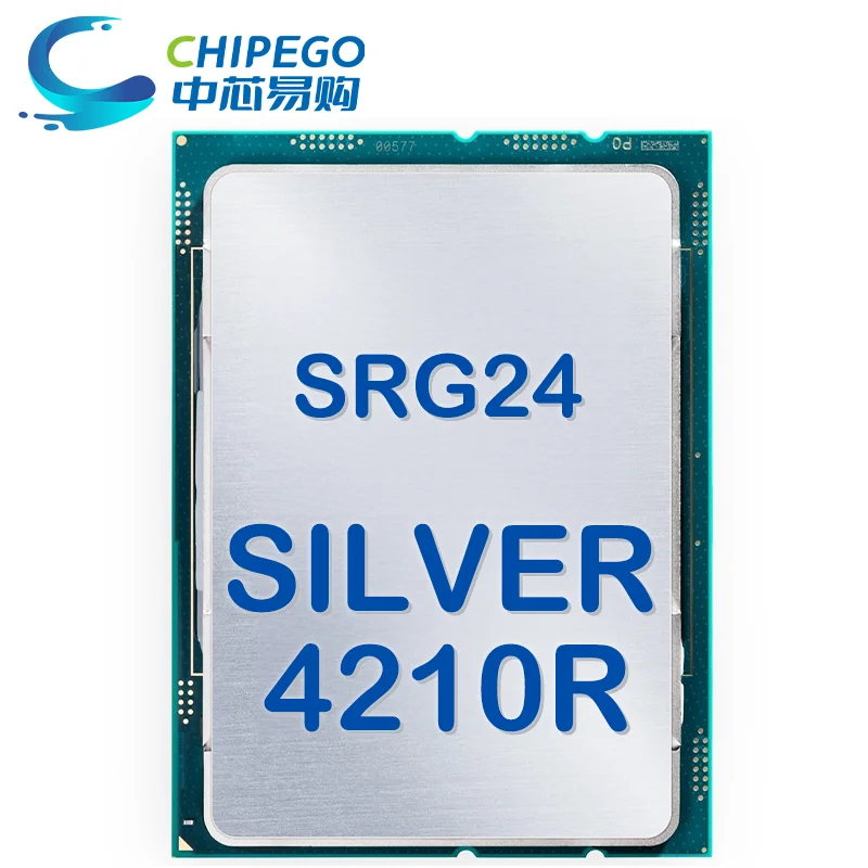 Xeon Silver 4210R SRG24 2.4GHZ 10-Cores 20-Thread 13.75MB Smart Cache CPU Processor 100W LGA3647 For Server Motherboard STOCK
Xeon Silver 4210R SRG24 2.4GHZ 10-Cores 20-Thread 13.75MB Smart Cache CPU Processor 100W LGA3647 For Server Motherboard STOCK