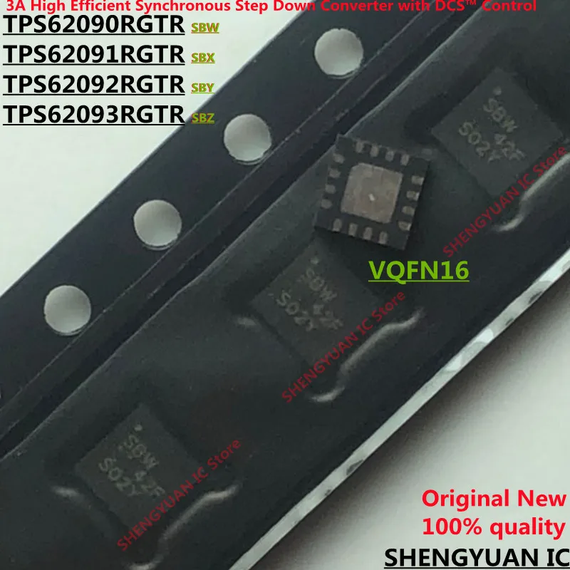 5 шт. TPS62090RGTR SBW TPS62091RGTR SBX TPS62092RGTR SBY TPS62093RGTR SBZ VQFN16 TPS62090 TPS62091 TPS62092 TPS62093 TPS62090RGTT
5 шт. TPS62090RGTR SBW TPS62091RGTR SBX TPS62092RGTR SBY TPS62093RGTR SBZ VQFN16 TPS62090 TPS62091 TPS62092 TPS62093 TPS62090RGTT