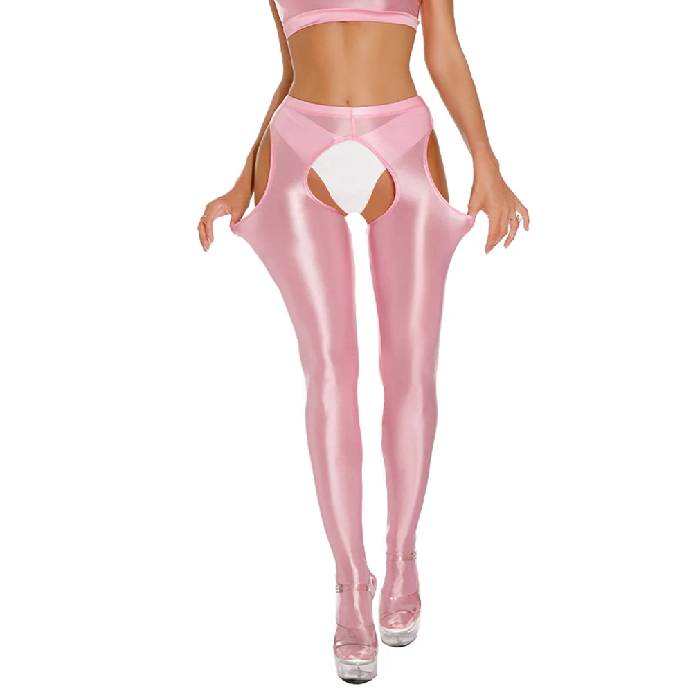 Open Crotch Leggings Women Glossy Shiny Sheer Stretchy Skinny Dance Yoga Pants Solid See Through Underwear Female Sensual Tights
Open Crotch Leggings Women Glossy Shiny Sheer Stretchy Skinny Dance Yoga Pants Solid See Through Underwear Female Sensual Tights