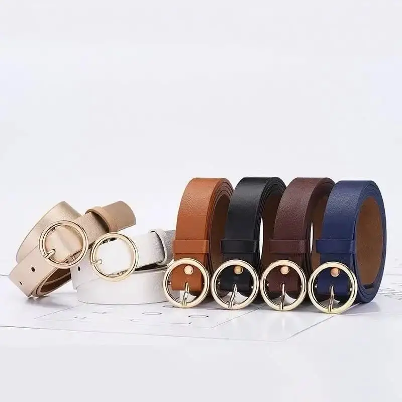 Women Genuine Leather Belt Fashion High Quality Vintage Luxury Brand Waistband Pin Buckle Brown Solid Color Belt Ladies
Women Genuine Leather Belt Fashion High Quality Vintage Luxury Brand Waistband Pin Buckle Brown Solid Color Belt Ladies