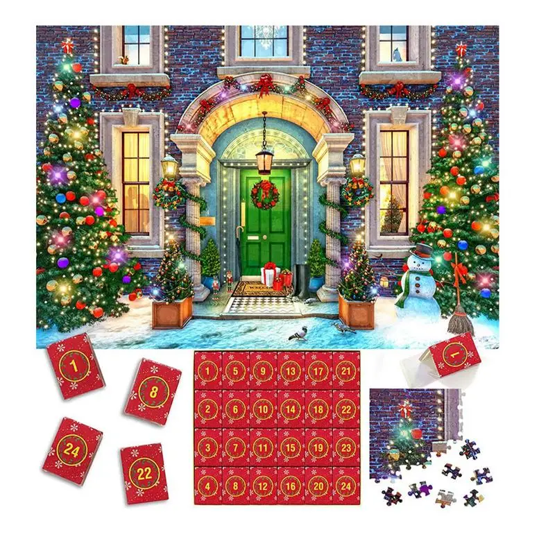 Christmas Theme Wedding Party Gifts Countdown 24PCS Christmas Advent Calendar 1008 Pieces Christmas Puzzle Countdown Calendar
Christmas Theme Wedding Party Gifts Countdown 24PCS Christmas Advent Calendar 1008 Pieces Christmas Puzzle Countdown Calendar