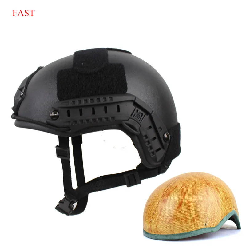 

Sturdyarmor AFG Tactical UN Helmet 9mm .44 Supplies 3A Camo FAST Helmet