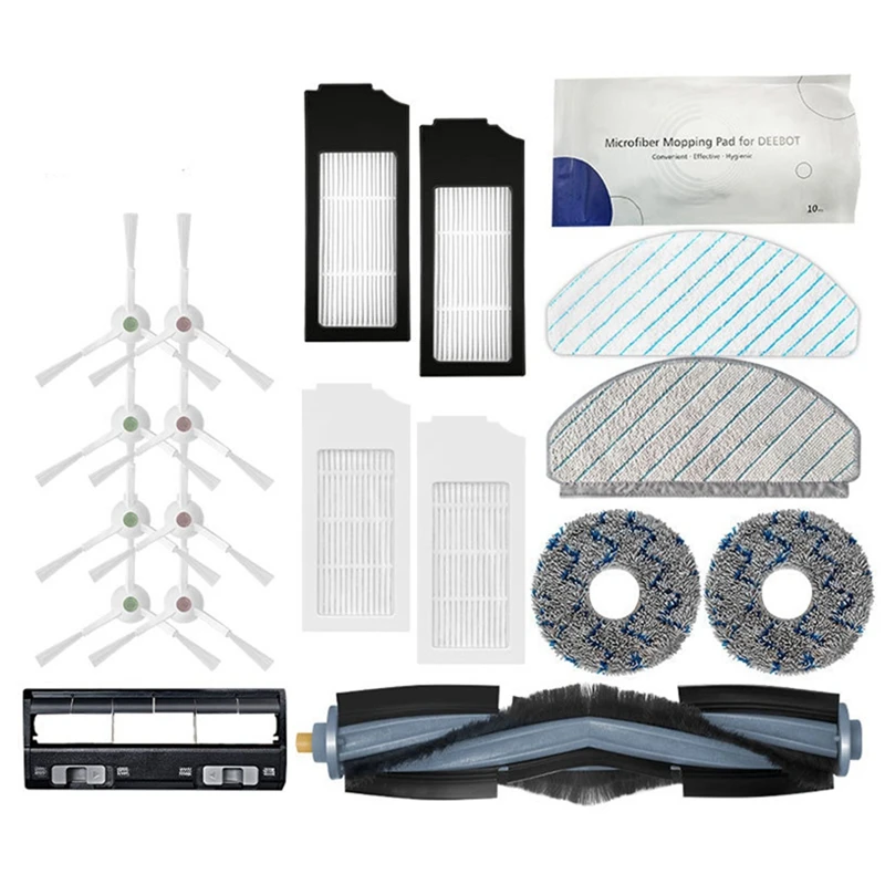 HEPA Filter For Ecovacs Deebot T10 T10 Turbo Robot Vacuum Cleaner Accessories Side Brush Kit Mop Cleaning Cloth Parts
HEPA Filter For Ecovacs Deebot T10 T10 Turbo Robot Vacuum Cleaner Accessories Side Brush Kit Mop Cleaning Cloth Parts