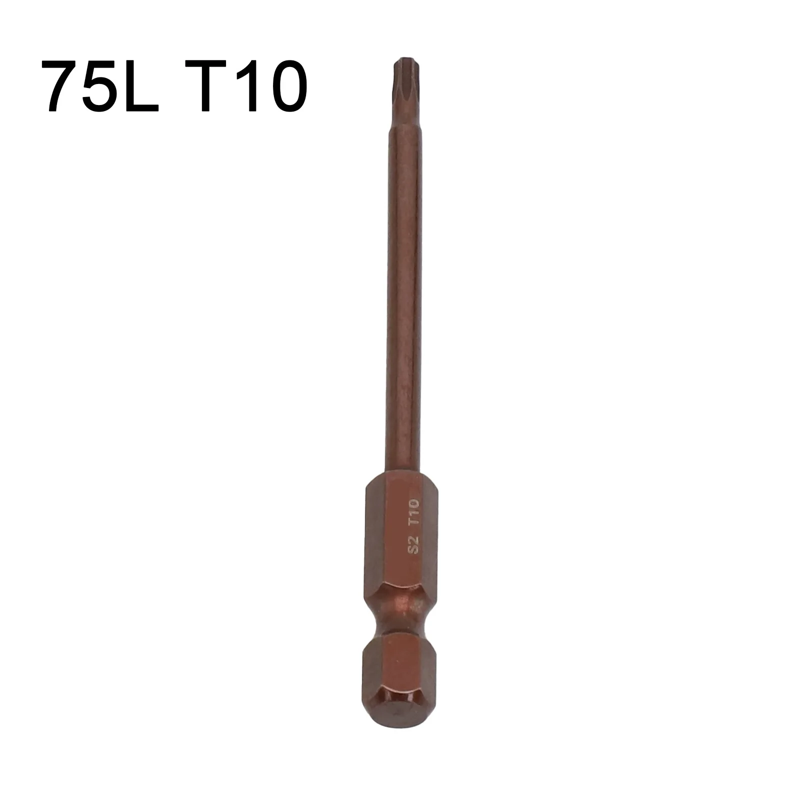 1pc 75mm Torx Screwdriver Bit 1/4 Hex Shank Magnetic Without Hole Screwdriver Batch Head For Electric Drill T10 T15 T20 T25 T40
1pc 75mm Torx Screwdriver Bit 1/4 Hex Shank Magnetic Without Hole Screwdriver Batch Head For Electric Drill T10 T15 T20 T25 T40