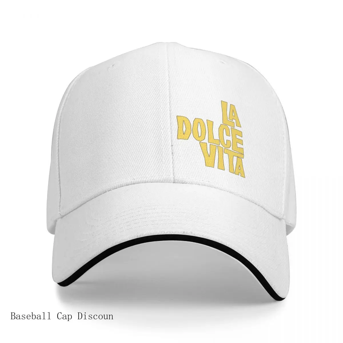 

New LA DOLCE VITA Sticker Cap Baseball Cap Caps Luxury Hat Hat For Man Women's