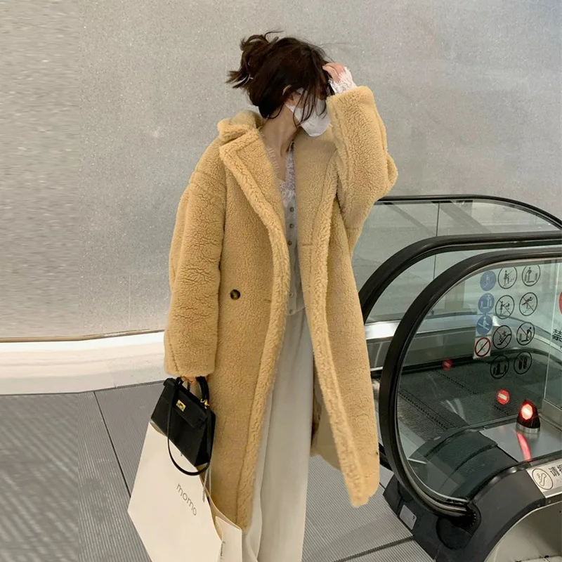Y2Ktrend2024 Winter Leisure Commute 30% Wool Pellet Teddy Fur Women'S Long Sheep Fleece Coat Jacket
Y2Ktrend2024 Winter Leisure Commute 30% Wool Pellet Teddy Fur Women'S Long Sheep Fleece Coat Jacket