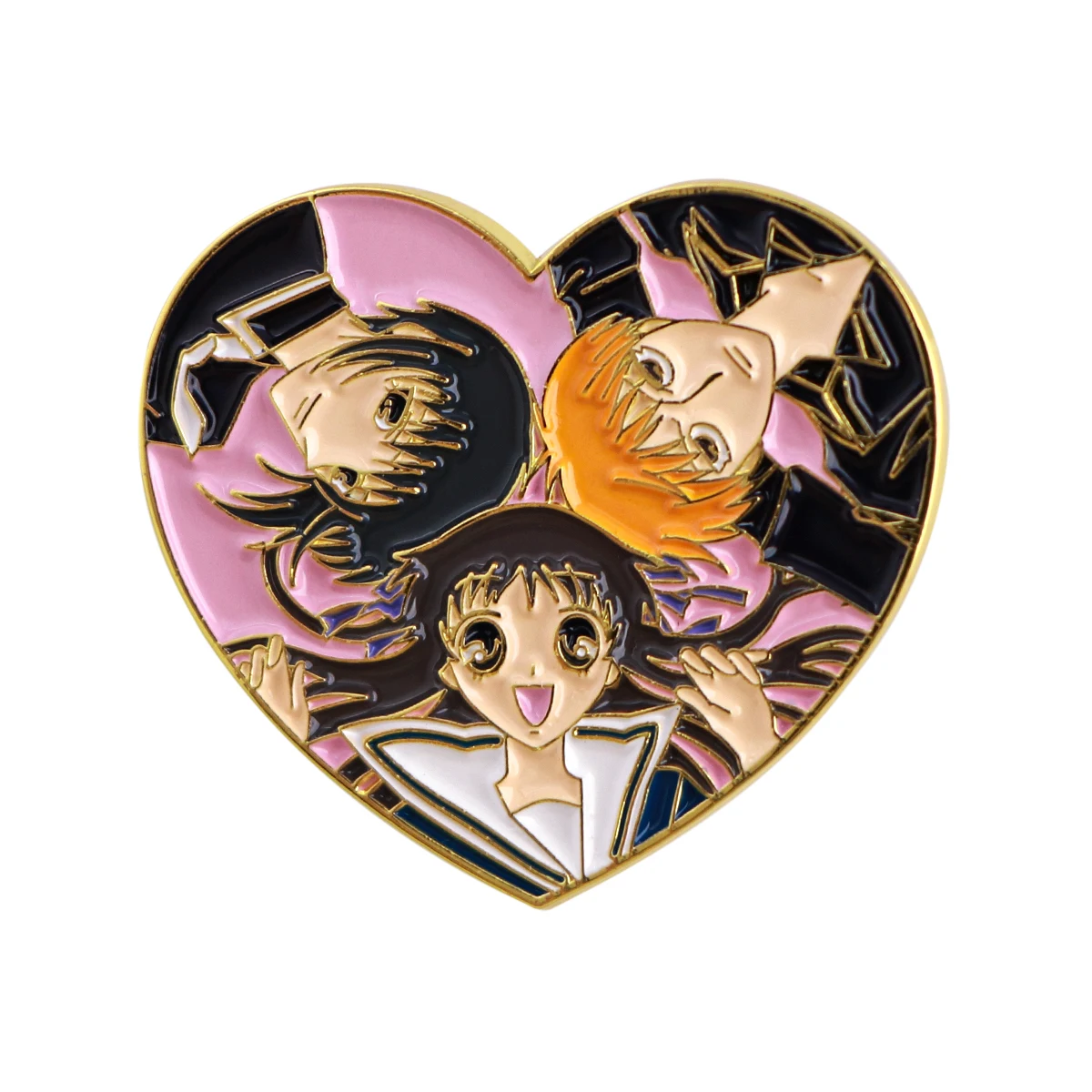 

Japanese Anime Styles Women's Brooches for Clothing Enamel Pins Lapel Pins for Backpack Manga Badges Jewelry Accessories