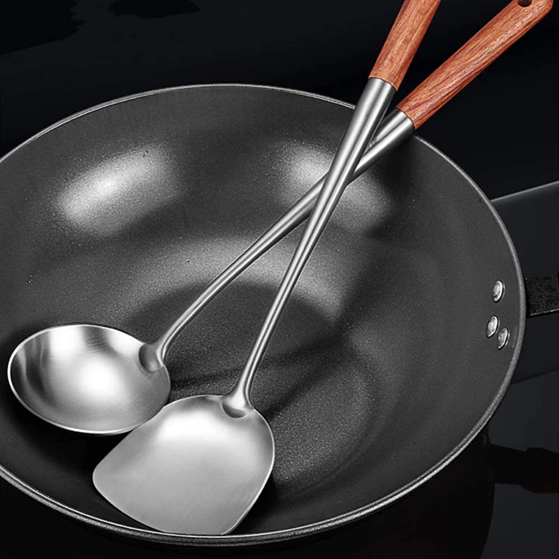 304 Stainless Steel Wok Spatula Cooking Equpment Home Accessories for Kitchen Utensils Ustensiles De Cuisine Kitchen Utensils
304 Stainless Steel Wok Spatula Cooking Equpment Home Accessories for Kitchen Utensils Ustensiles De Cuisine Kitchen Utensils