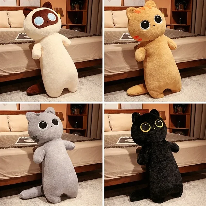65/130cm Big Lovely Long Cat Plush Toys Cute Pillow Stuffed Plushie Dolls Nap Pillow Home Comfort Cushion Kawaii Kids Xmas Gifts
65/130cm Big Lovely Long Cat Plush Toys Cute Pillow Stuffed Plushie Dolls Nap Pillow Home Comfort Cushion Kawaii Kids Xmas Gifts
