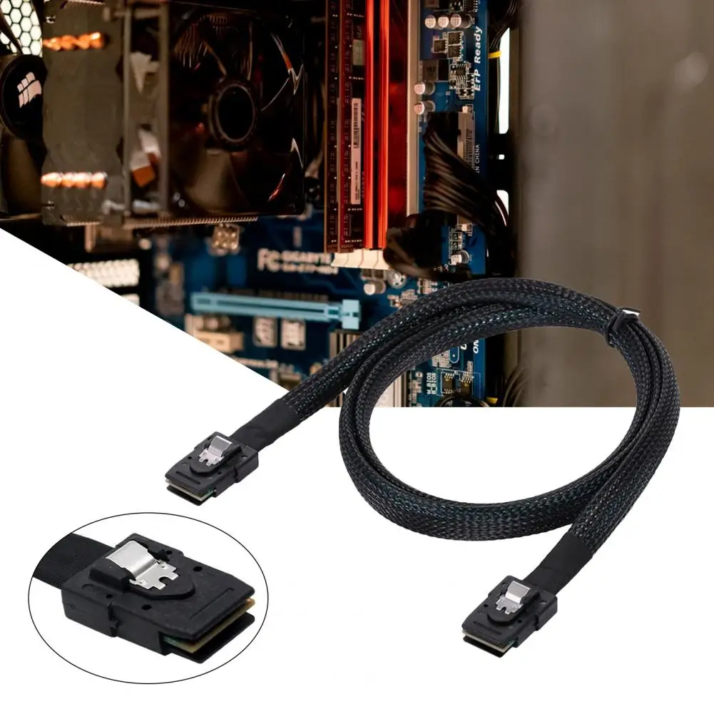 Mini SAS Cord Portable Efficient Tinned Copper Computer Controller to Backplane Converter Cable for PC
Mini SAS Cord Portable Efficient Tinned Copper Computer Controller to Backplane Converter Cable for PC