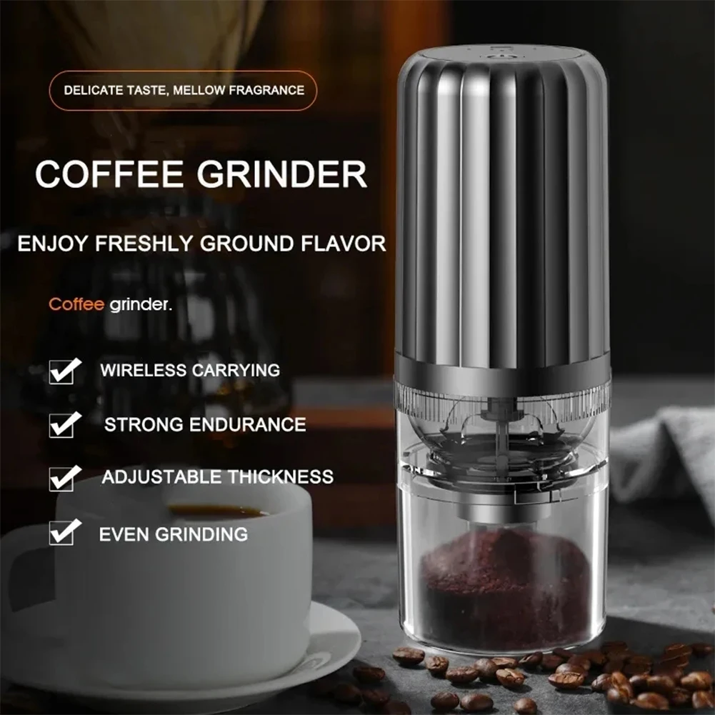 1Pc Portable Electric Coffee Grinder Cordless Coffee Beans Grinder USB Rechargeable Coffee Grinding Machine For Home Office
1Pc Portable Electric Coffee Grinder Cordless Coffee Beans Grinder USB Rechargeable Coffee Grinding Machine For Home Office