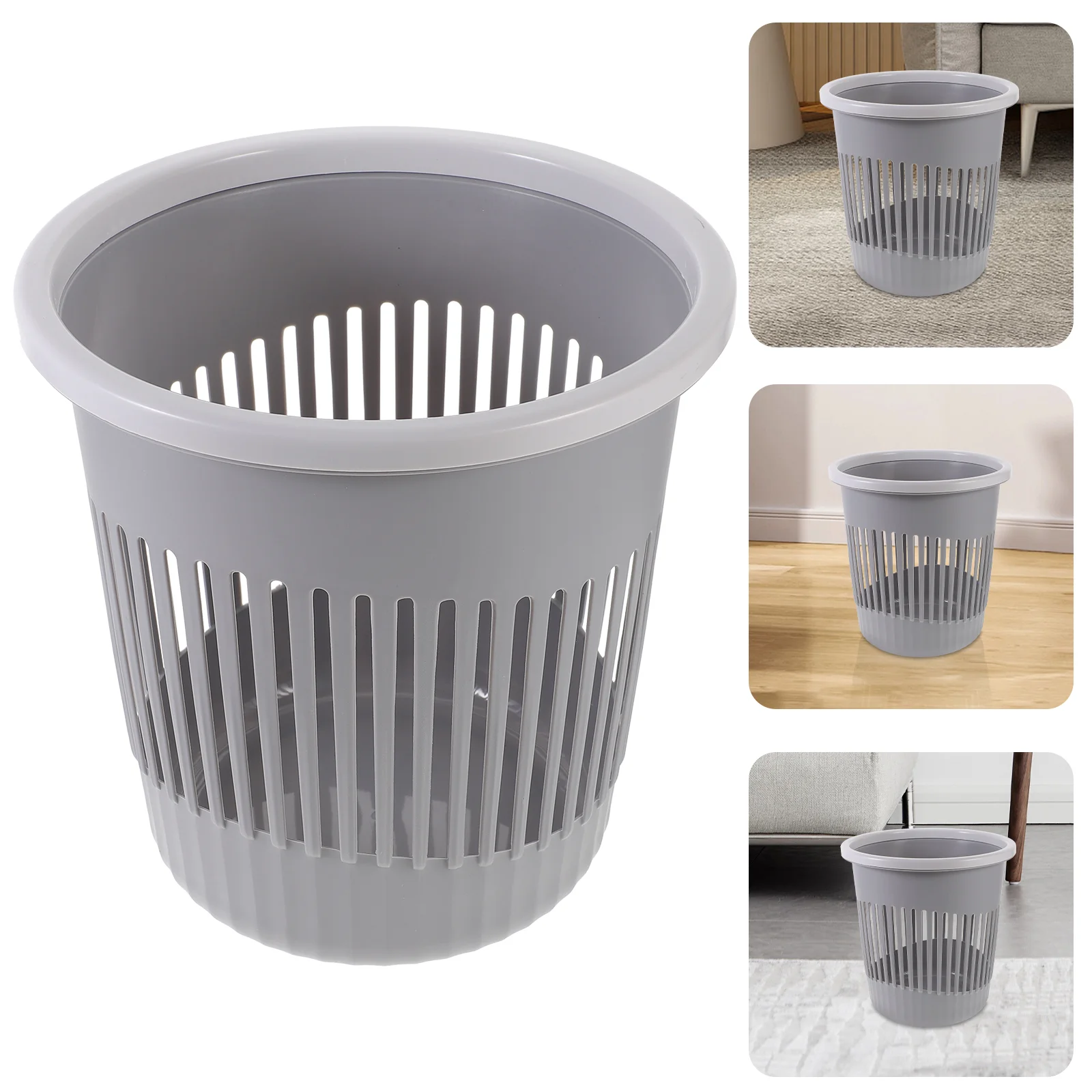 Garbage Container Trash Can Garbage Bin Simple Waste Bin Container for Kitchen Bathroom Office 
Garbage Container Trash Can Garbage Bin Simple Waste Bin Container for Kitchen Bathroom Office