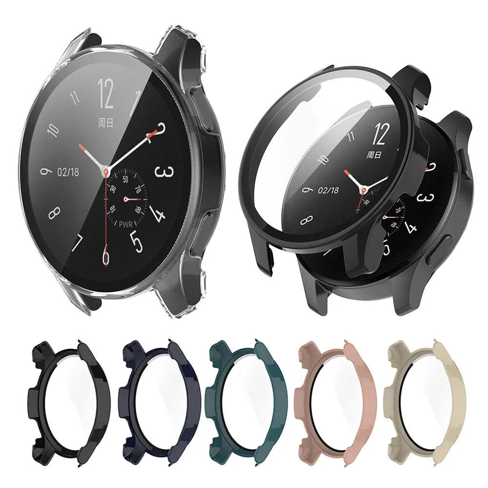 Защитный чехол из закаленного стекла для Vivo Watch 2 
Защитный чехол из закаленного стекла для Vivo Watch 2