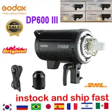 Godox DP600III Studio Flash Light Modeling Light 600W 2.4G Wireless X System Strobe Light 5600K Photography for Wedding Portrait Godox DP600III Studio Flash Light Modeling Light 600W 2.4G Wireless X System Strobe Light 5600K Photography for Wedding Portrait